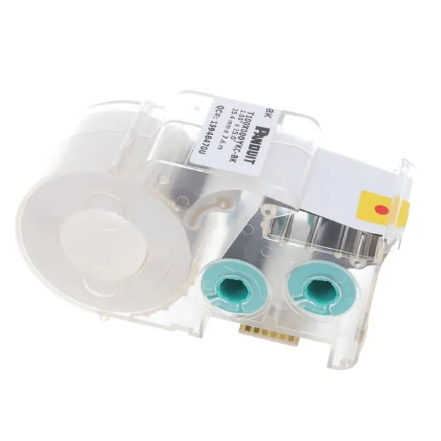 T100X000YKC-BK (TAPE MARKING BLK/CLR 1X 8.3YDS")