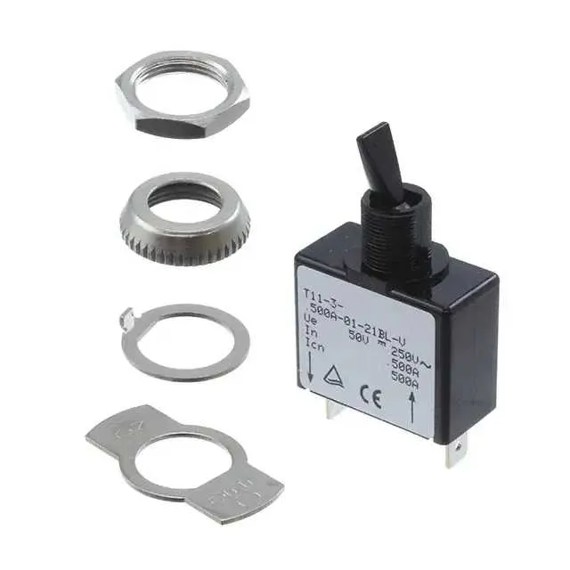 T11-3-.500A-01-21BL-V (CIR BRKR MAG-HYDR 500MA TOGGLE)