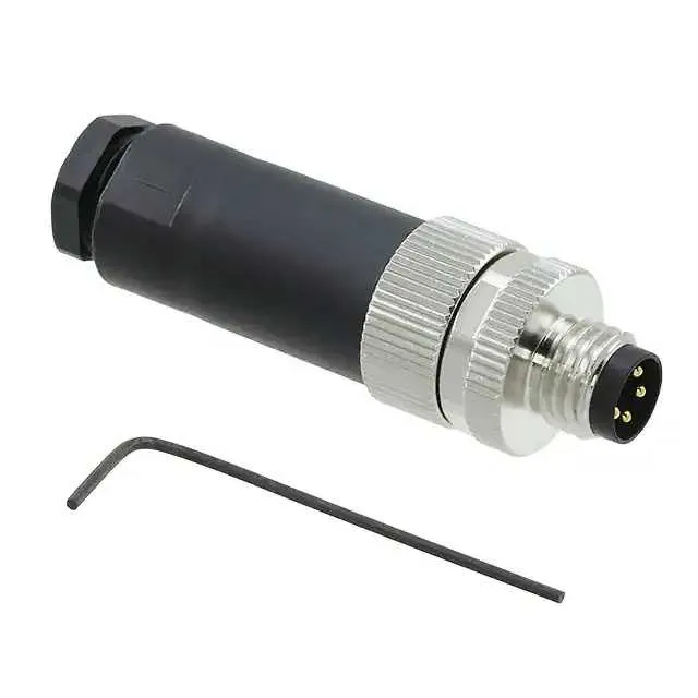 T4011008041-000 (CONN PLUG MALE 4POS GOLD SCREW)