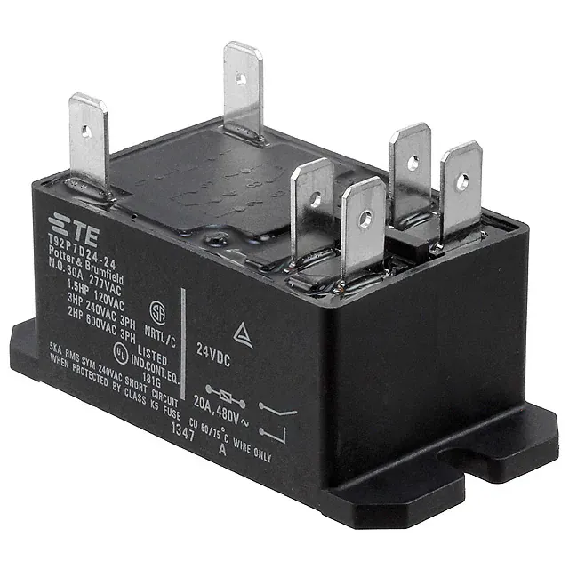 T92P7D24-24 (RELAY GEN PURPOSE DPST 30A 24V)
