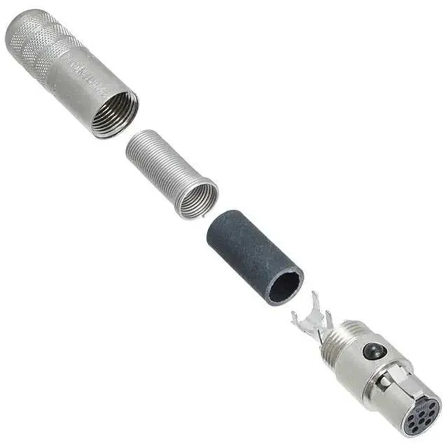 TA8FSHF (CONN PLUG FMALE MINI XLR 8P SLDR)