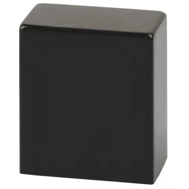 TACBLK (CAP PUSHBUTTON RECTANGULAR BLACK)