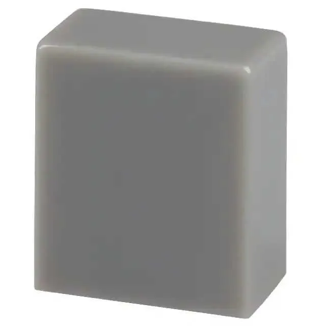 TACGRY (CAP PUSHBUTTON RECTANGULAR GRAY)