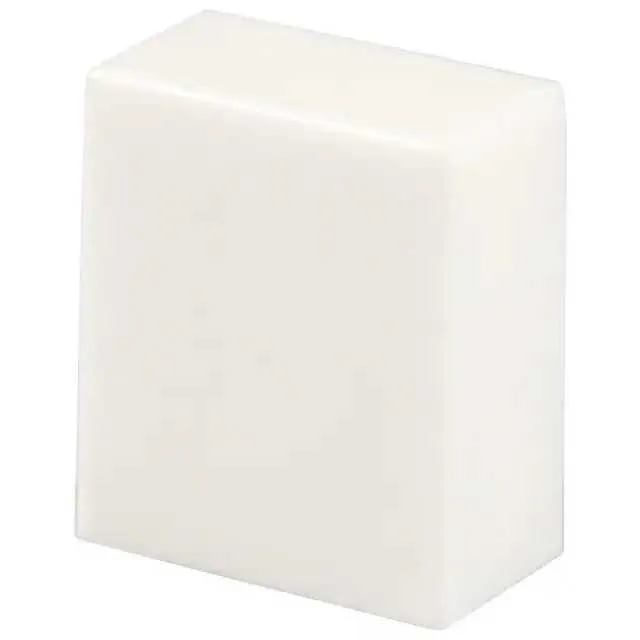 TACWHT (CAP PUSHBUTTON RECTANGULAR WHITE)
