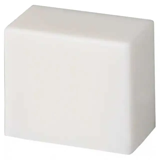 TADWHT (CAP PUSHBUTTON RECTANGULAR WHITE)