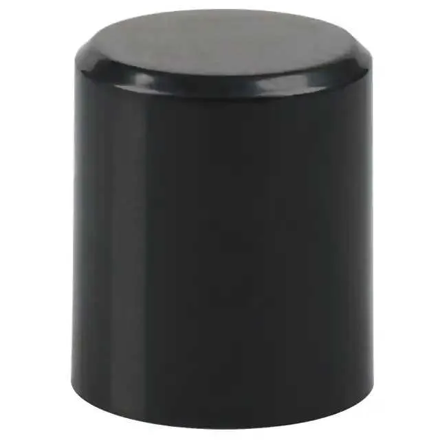 TAGBLK (CAP PUSHBUTTON ROUND BLACK)