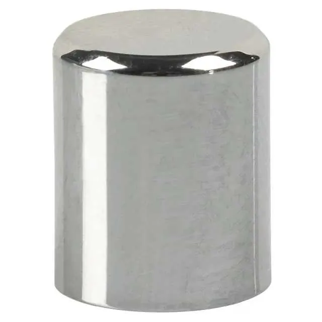 TAGCHR (CAP PUSHBUTTON ROUND CHROME)