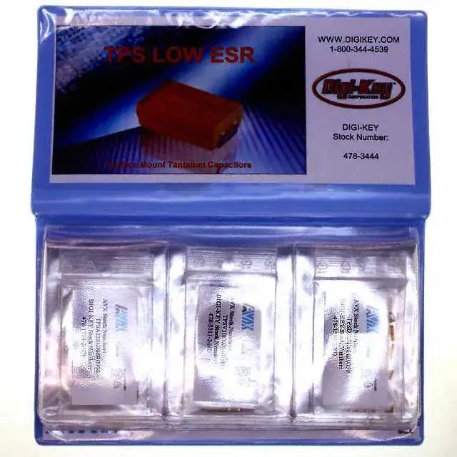 TANTTPS001D (CAP KIT TANT 1UF-1000UF 150PCS)