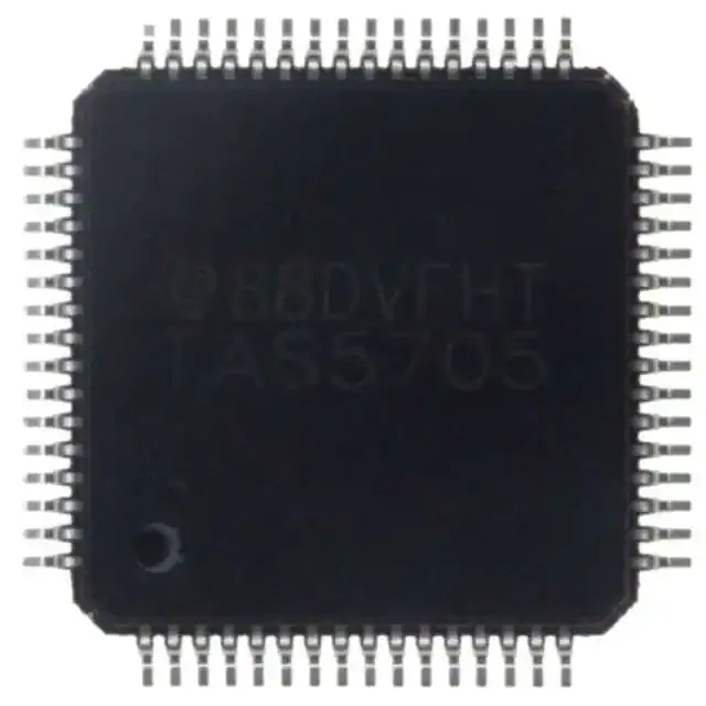 TAS5705PAPR (IC AMP AUDIO PWR 20W STER 64TQFP)