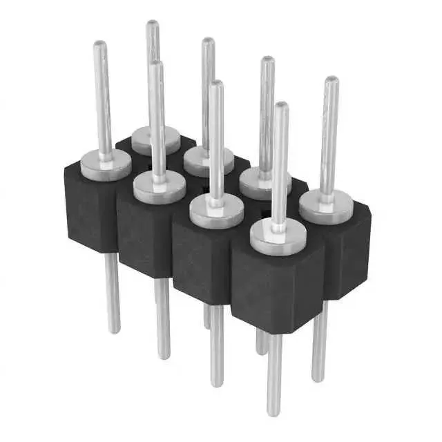 TD-104-T-A (CONN HEADER.100 8POS DL TIN PCB)