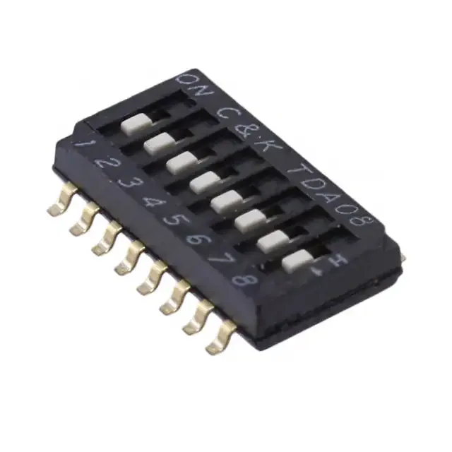 TDA08H0SB1R (SWITCH SLIDE DIP SPST 25MA 24V)
