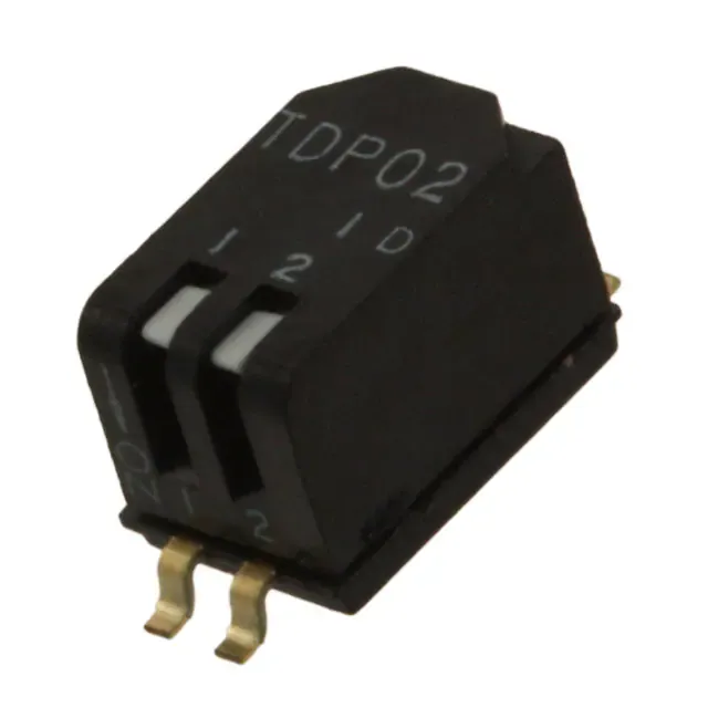TDP02H0SBD1 (SWITCH PIANO DIP SPST 25MA 24V)