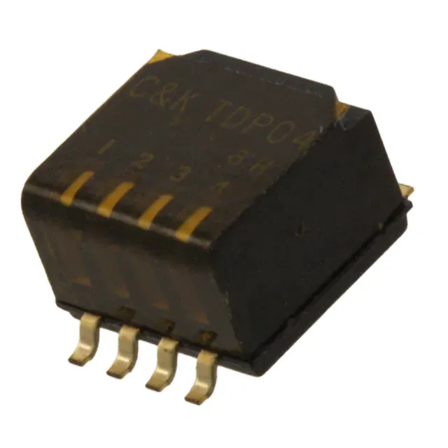 TDP04H0SB1 (SWITCH PIANO DIP SPST 25MA 24V)