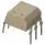 TLP372(F) (OPTOISOLTR 5KV DARLINGTON 6-DIP)