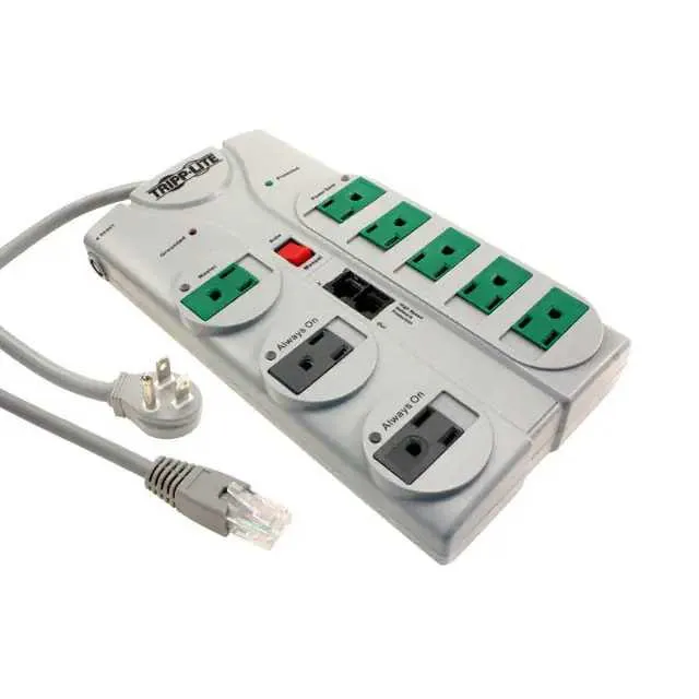 TLP808NETG (POWER STRIP 8OUT 8'CORD)