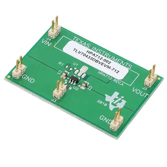 TLV70433DBVEVM-712 (EVAL MODULE FOR TLV70433)