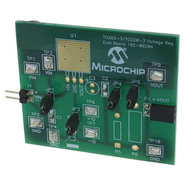 TO263-3EV-VREG (BOARD EVAL TO220-3/TO263-3 VREG)