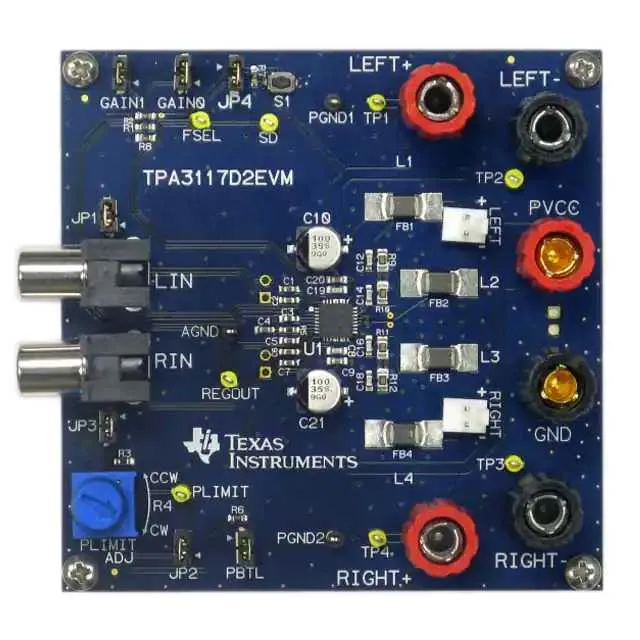 TPA3117D2EVM (EVAL MODULE FOR TPA3117D2)