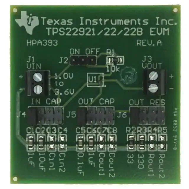 TPS22922BEVM (EVAL MOD LOAD SWITCH TPS22922B)