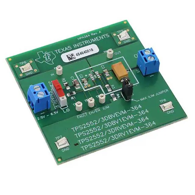 TPS2552DRVEVM-364 (EVAL MODULE FOR TPS2552DRV-364)