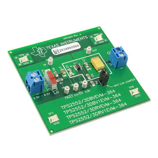 TPS2553DBV1EVM-364 (EVAL MODULE FOR TPS2553DBV1-364)