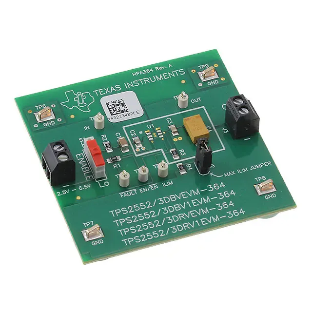 TPS2553DRV1EVM-364 (EVAL MODULE FOR TPS2553DRV1-364)