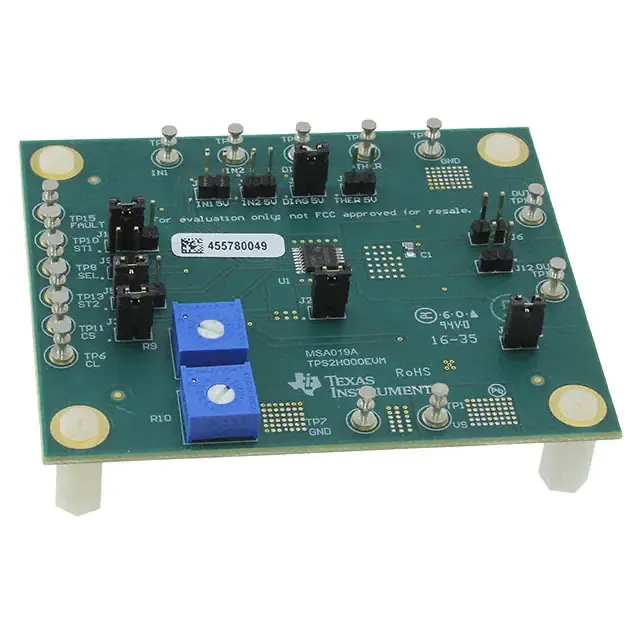 TPS2H000EVM (EVAL BOARD FOR TPS2H000-Q1)