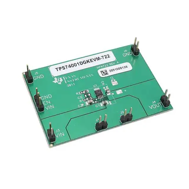 TPS74001DGKEVM-722 (EVAL MODULE FOR TPS74001DGK-722)