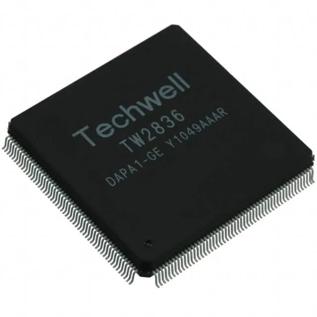 TW2836-PA1-GE (IC VIDEO CTRLR 4 CHAN 208PQFP)