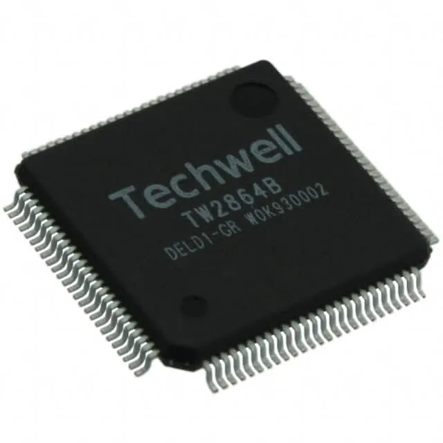 TW2864B-LD1-GR (IC A/V CODEC/DECOD 4CH 100TQFP)
