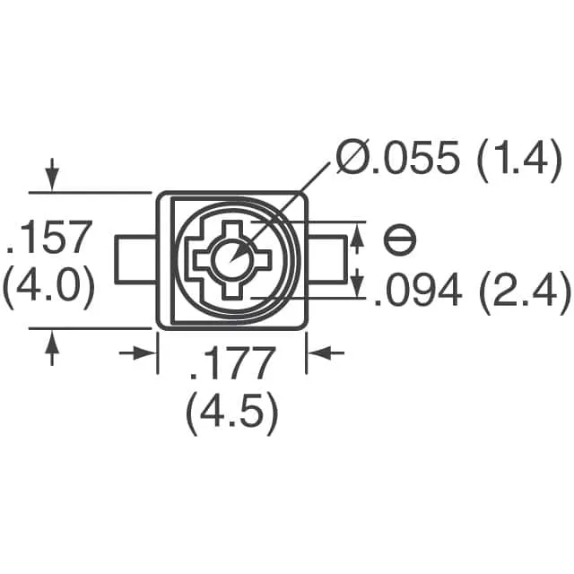 TZB4P400BB10R01 (CAP TRIMMER 8.5-40PF 100V SMD)