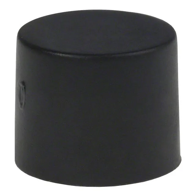 U1142 (CAP PUSHBUTTON ROUND BLACK)