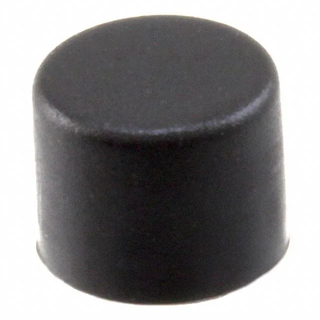 U4322 (CAP PUSHBUTTON ROUND BLACK)