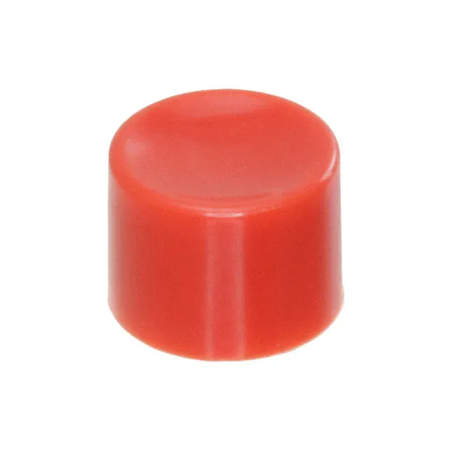 U486 (CAP PUSHBUTTON ROUND RED)