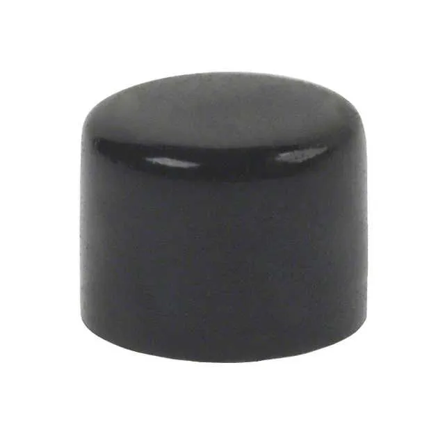 U902 (CAP PUSHBUTTON ROUND BLACK)
