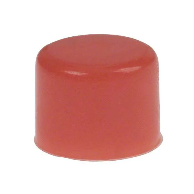 U906 (CAP PUSHBUTTON ROUND RED)
