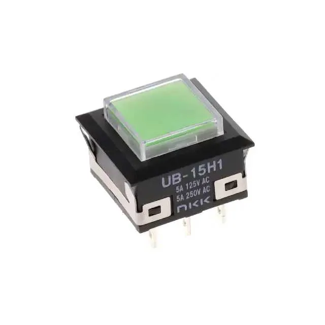 UB15KKW015F-JF (SWITCH PUSHBUTTON SPDT 5A 125V)
