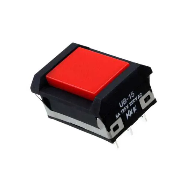 UB15NBKW01N-C (SWITCH PUSHBUTTON SPDT 5A 125V)