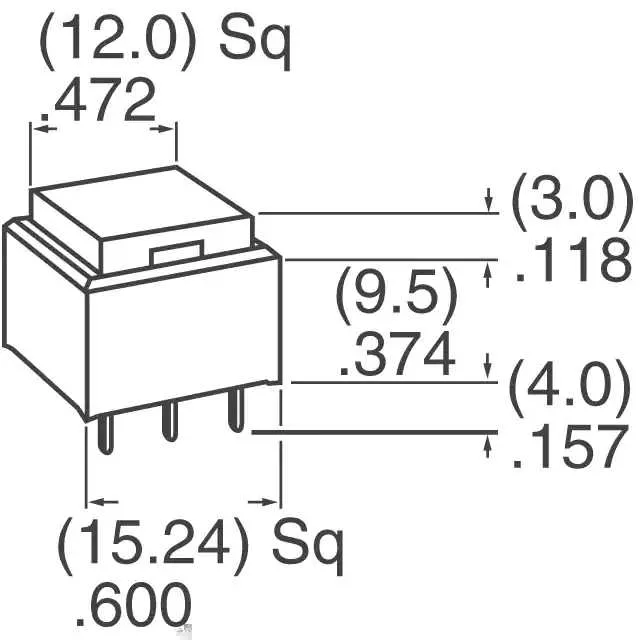 UB15SKG035C-CC (SWITCH PUSH SPDT 0.4VA 28V)