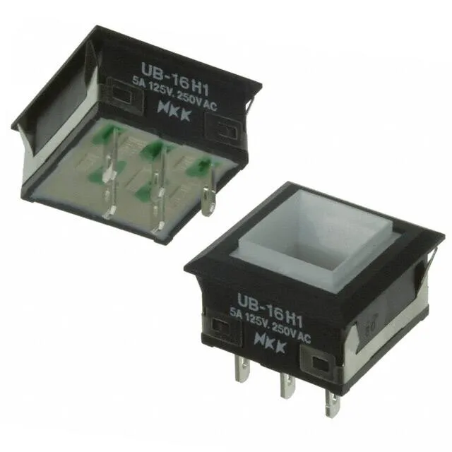 UB16KKW015D (SWITCH PUSHBUTTON SPDT 5A 125V)
