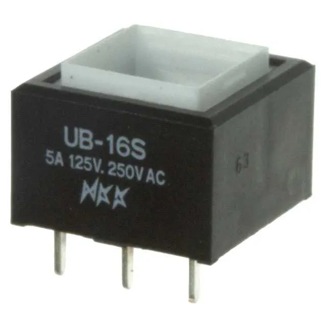 UB16SKW03N (SWITCH PUSHBUTTON SPDT 5A 125V)