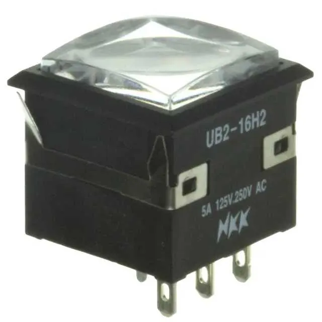 UB216KKW016G-1JB (SWITCH PUSHBUTTON SPDT 5A 125V)