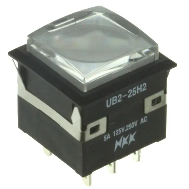 UB225KKW016F-1JB (SWITCH PUSHBUTTON DPDT 5A 125V)