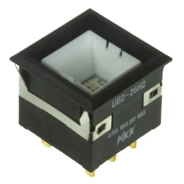 UB226KKG016CF (SWITCH PUSH DPDT 0.4VA 28V)