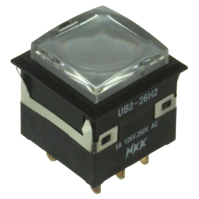 UB226KKW016F-1JB (SWITCH PUSHBUTTON DPDT 5A 125V)