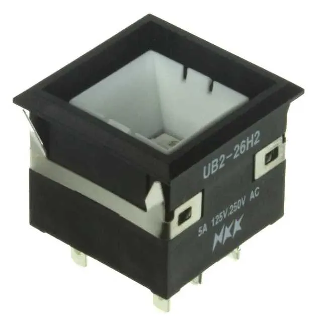 UB226KKW016G (SWITCH PUSHBUTTON DPDT 5A 125V)