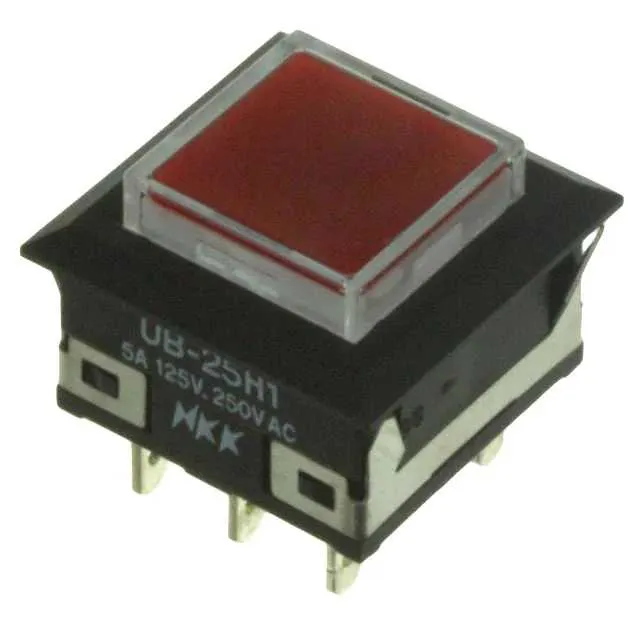 UB25KKW015C-JC (SWITCH PUSHBUTTON DPDT 5A 125V)