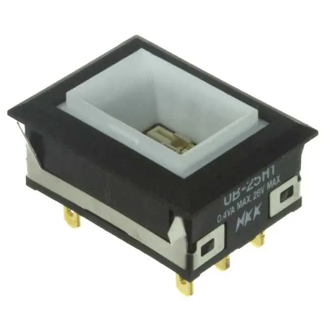 UB25NKG015F (SWITCH PUSH DPDT 0.4VA 28V)
