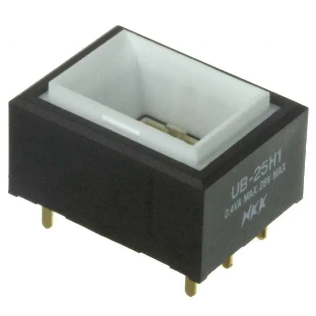 UB25RKG035D (SWITCH PUSH DPDT 0.4VA 28V)