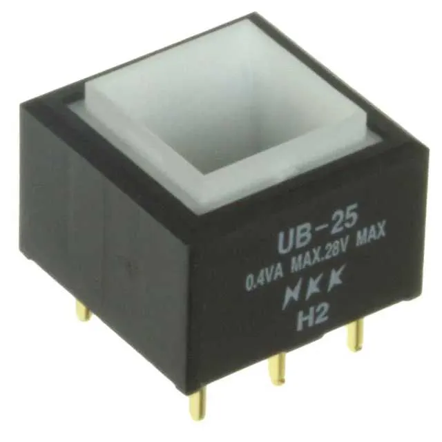 UB25SKG036B (SWITCH PUSH DPDT 0.4VA 28V)